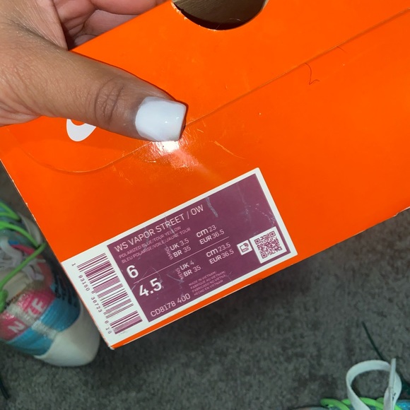 Off white sneakers